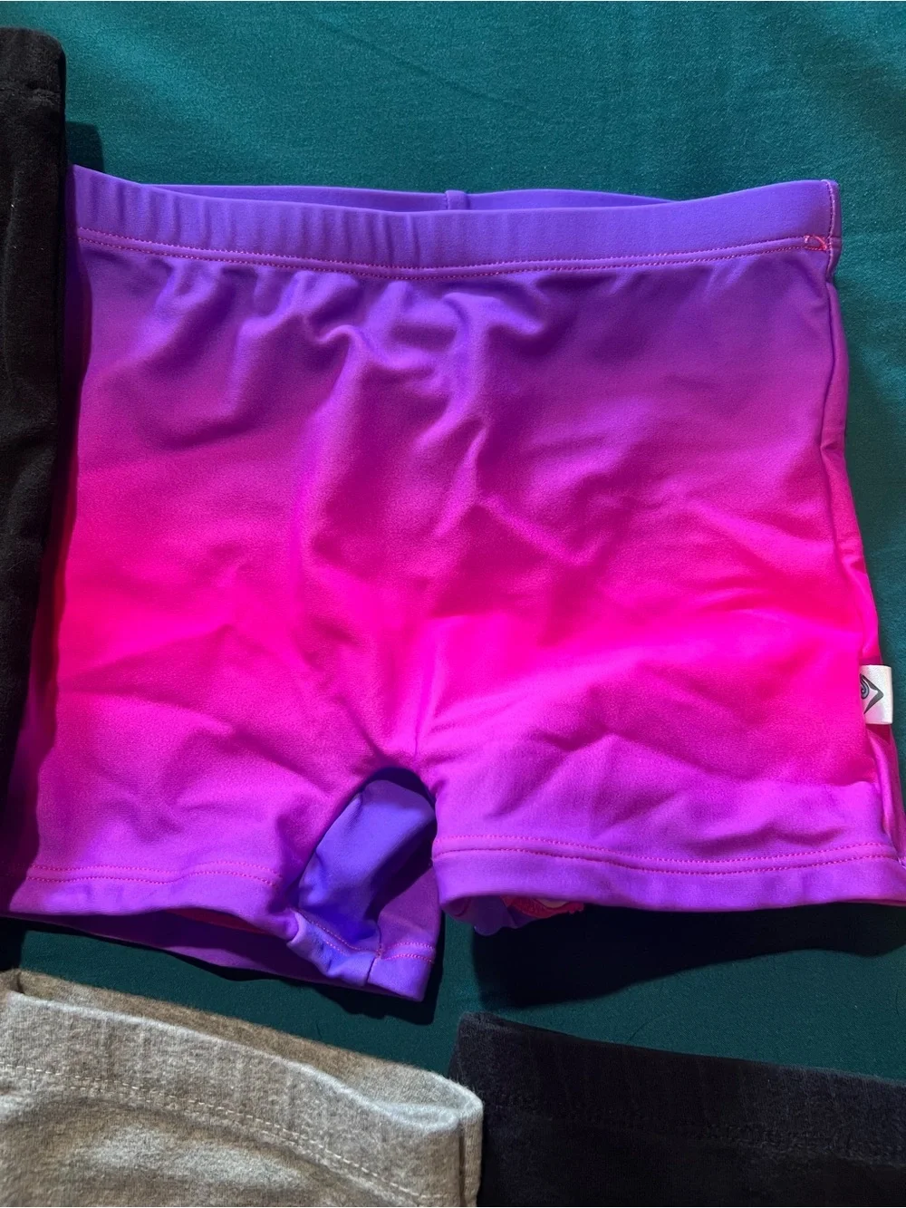 Girls lot- knit shorts size medium
